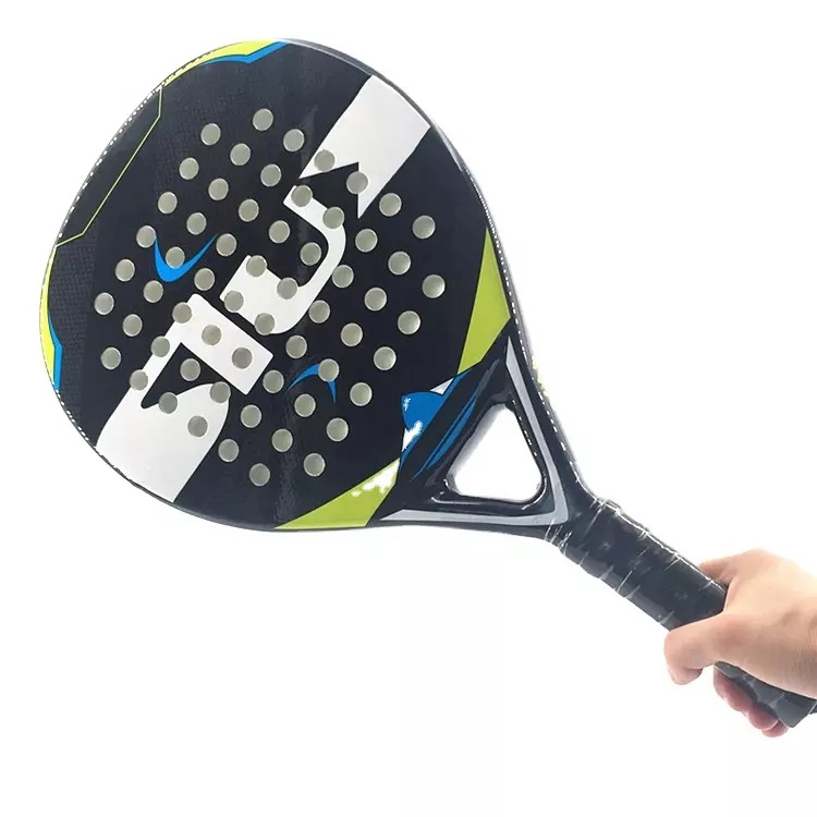 Factory Custom 3K Titanium Woven Graphite Paddel Racket Paddle Tennis Rackets
