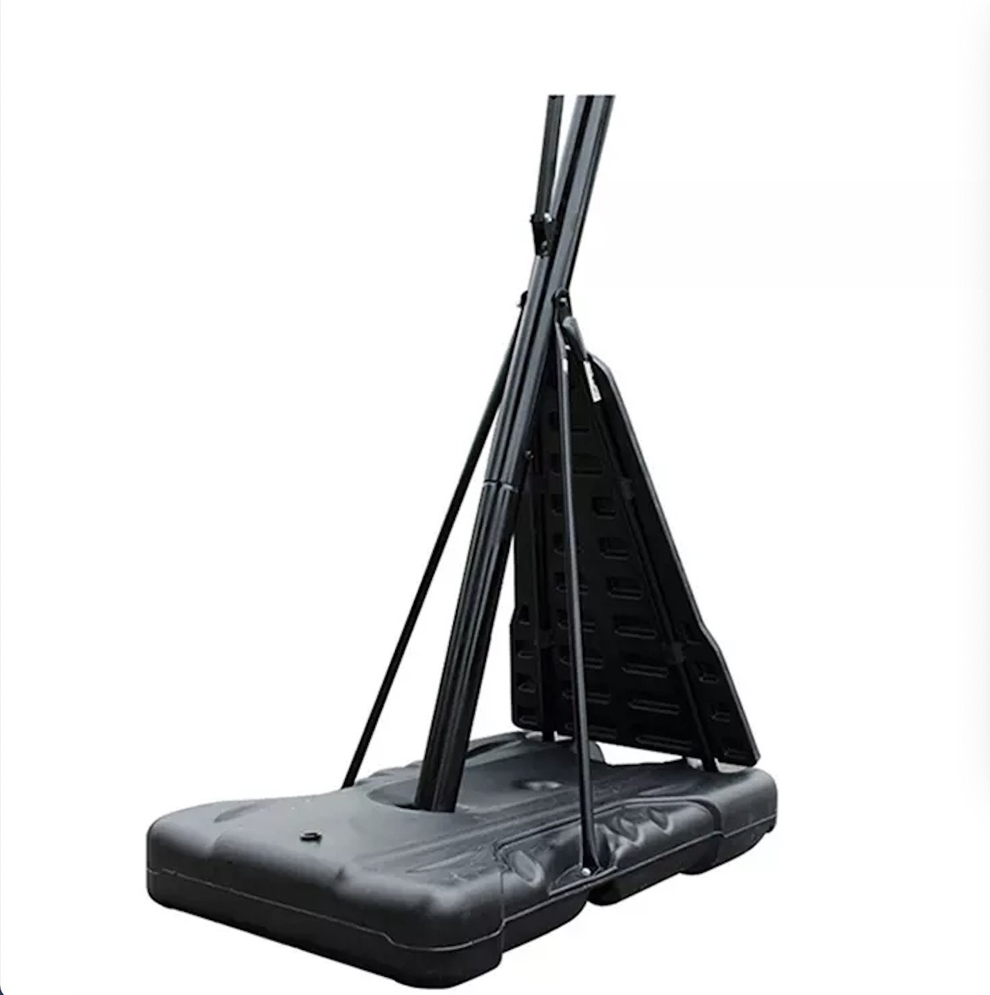 54” backboard Tempered glass Dunk Basketball hoop Basketball stand 5v5 competition Street basketball Outdoor movable