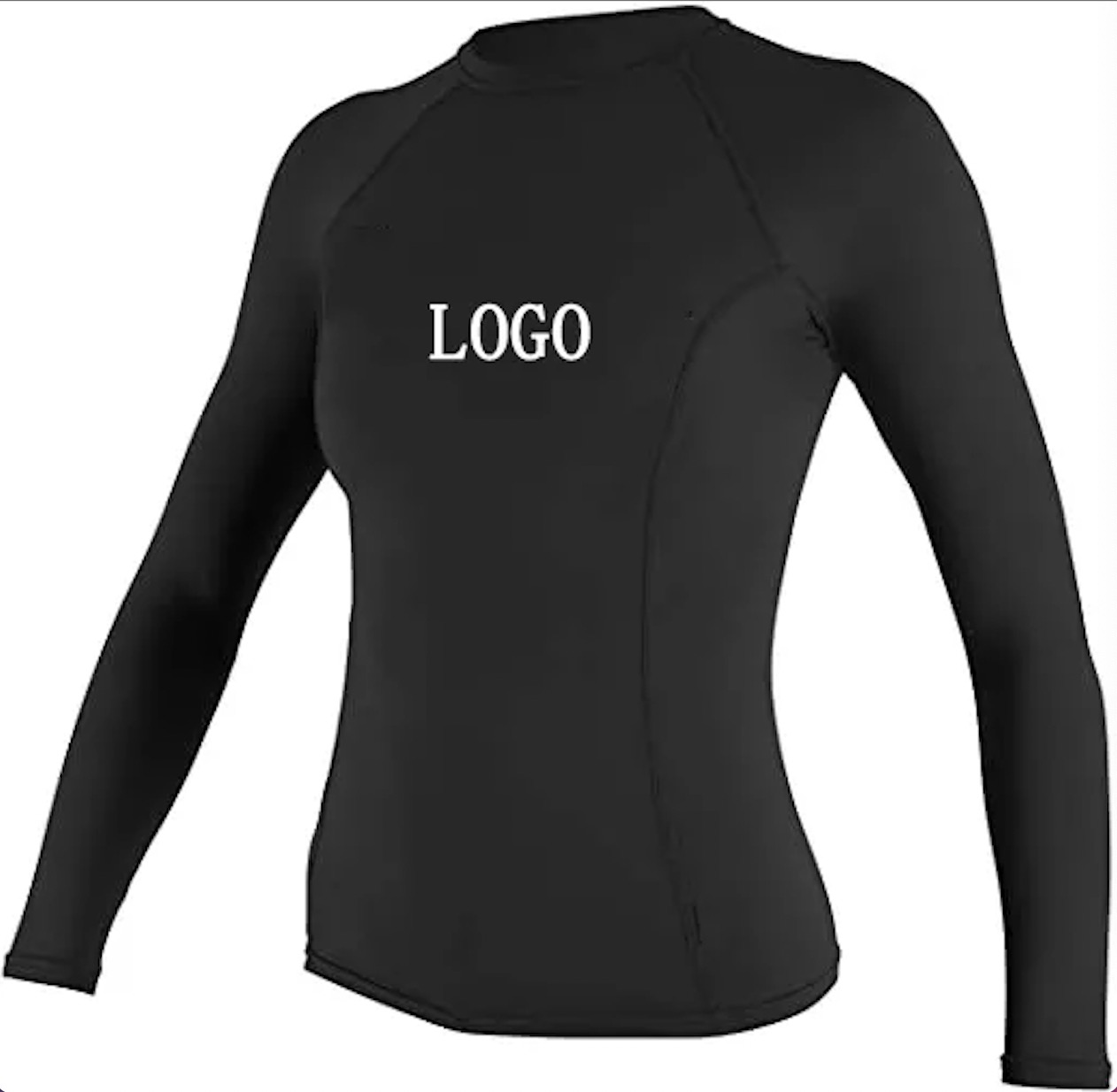 wholesale sublimated long sleeve bjj rash guard top custom logo upf50 long sleeve women’s surfing shirts rash guard