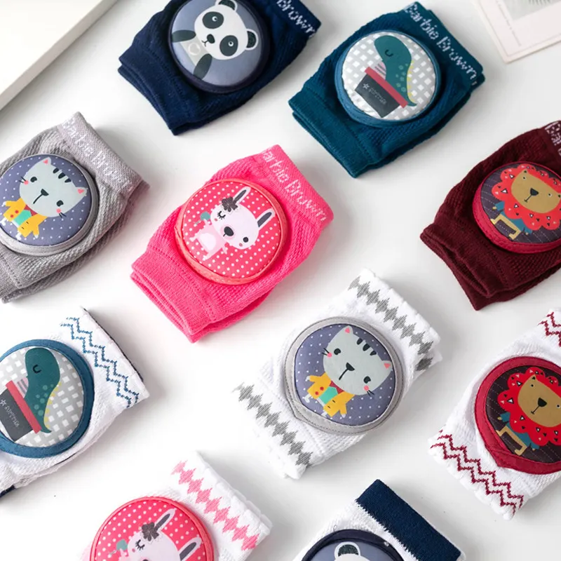 Babies Anti Slip Baby Knee Pads Brace For Crawling