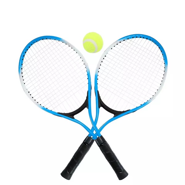 OEM Customize Logo High Quality Tennis Racket Factory Price New Tennis Rackets Blue And Black Tennis Rackets At Wholesale