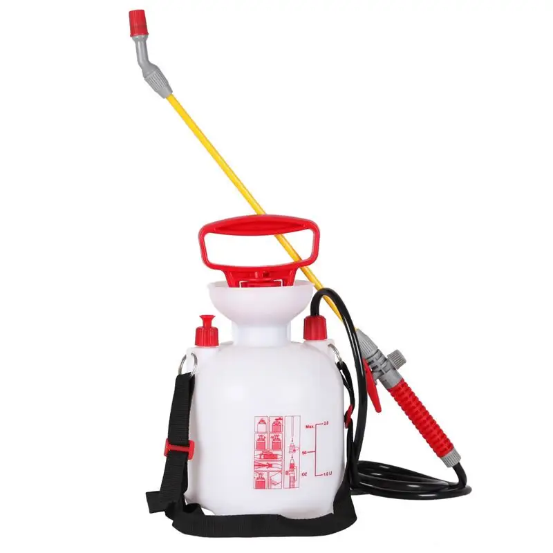 2L manual gardening air pressure watering sprinkler sprayer shoulder air pressure watering can
