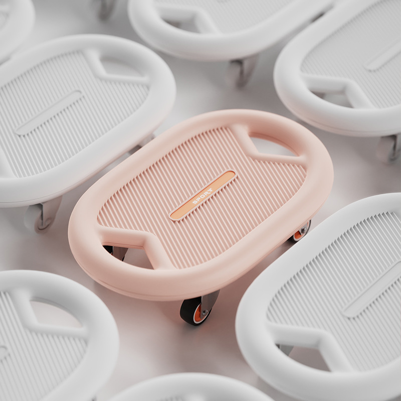 Twisting waist glide disc, universal wheel abs slide disc, silent abdominal wheel, home fitness tummy tuck training equipment