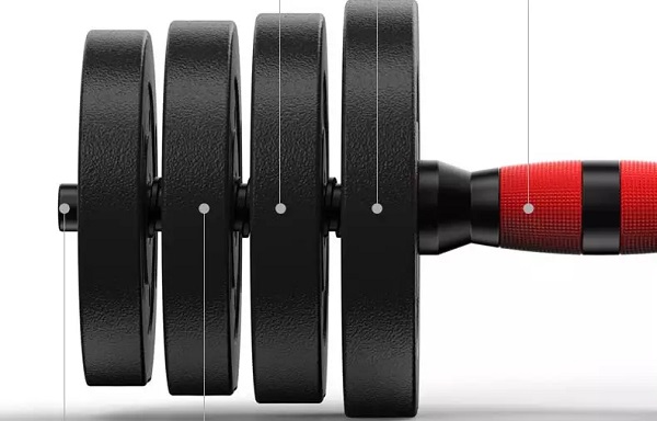 Wholesale Best Selling Gym Price 5Kg 7.5Kg 10Kg 15Kg 20Kg Dumbbell Set Adjustable-Dumbbell