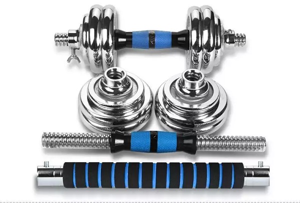 In Stock High Quality 20kg 44LB Fitness Equipment Gym Weights Set Adjustable Dumbbell For Body Building
