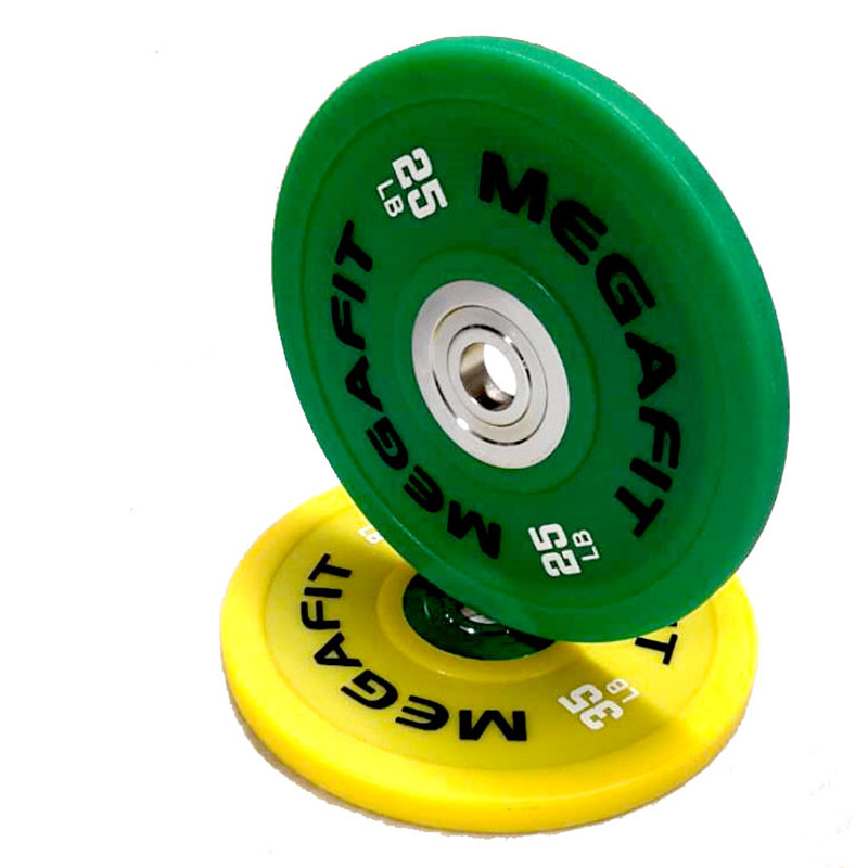 CPU high elastic color competitive film weightlifting barbell piece