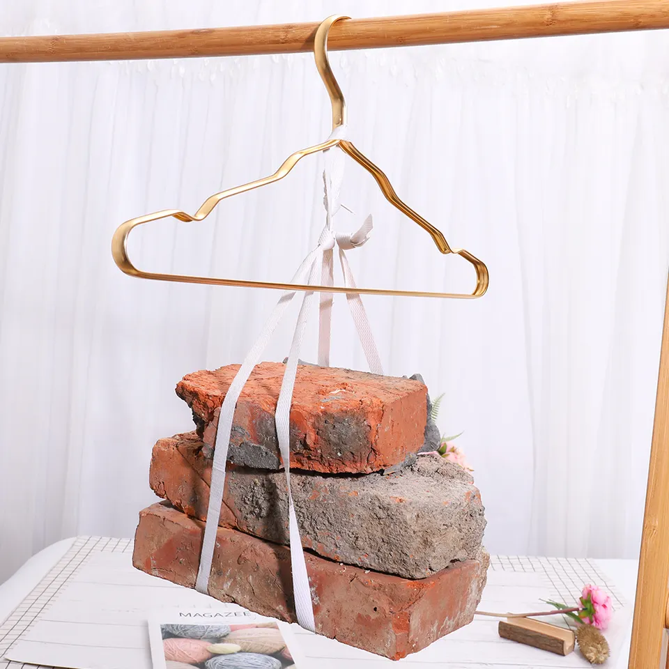 Strong bearing capacity Coats Suit Hanger metal aluminum alloy cloths hanger for home