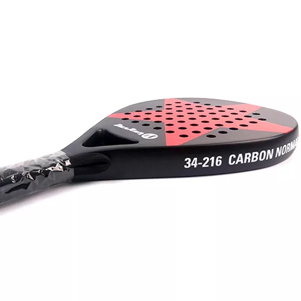 In Stock Paddle Tennis Racket Carbon Fiber Custom Diamond Shape Padel Racket with case