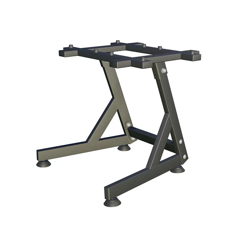 Weight adjustable dumbbell lifting set frame
