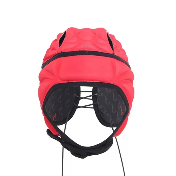 Factory Colorful Soft Shell Protective EVA Sport Helmet Rugby Headgear