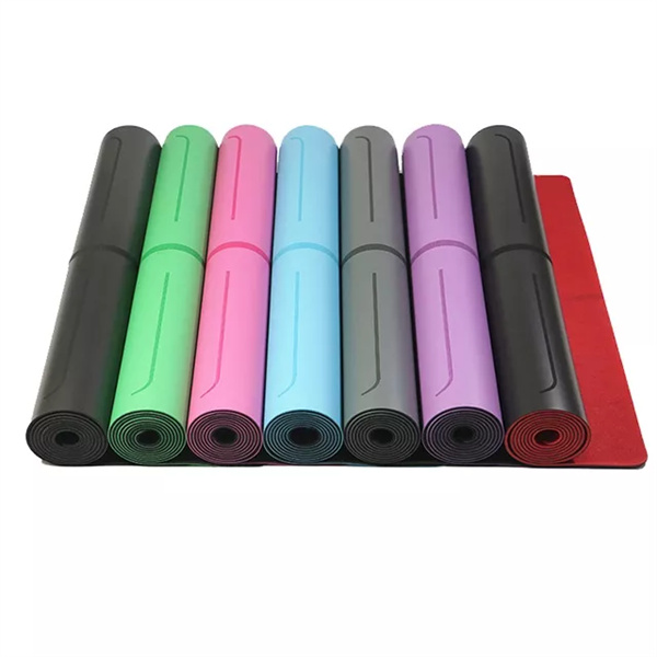 2022 New PU Rubber Instructional Yoga Mat