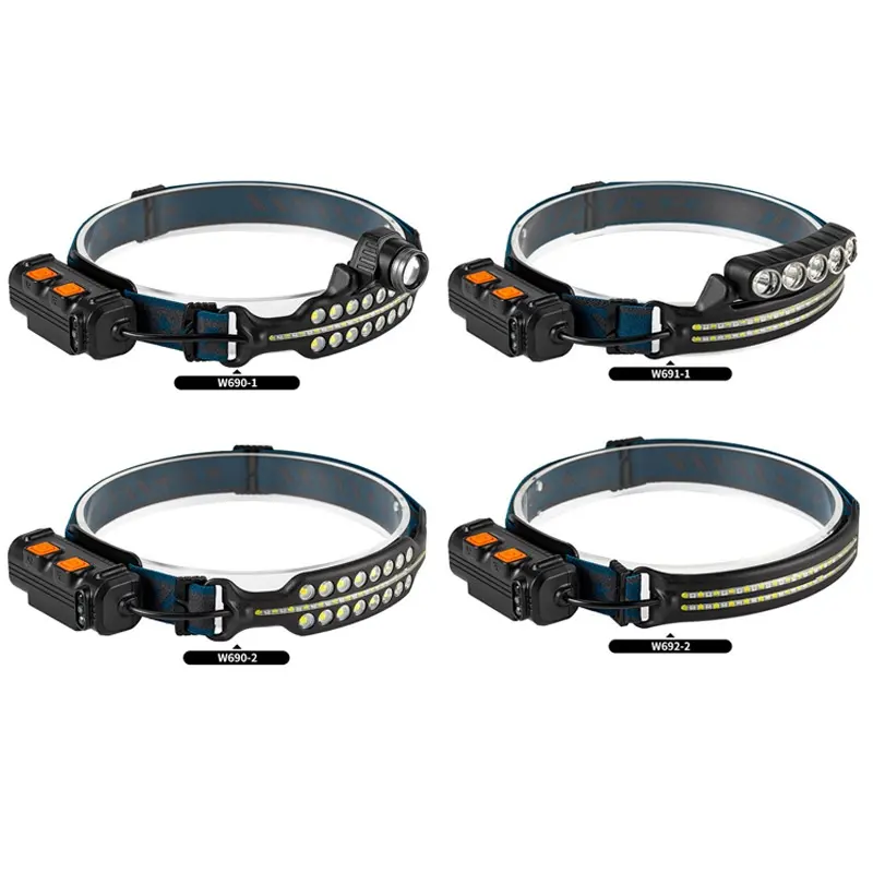 Floodlight sensing headlamps Type-C are rechargeable