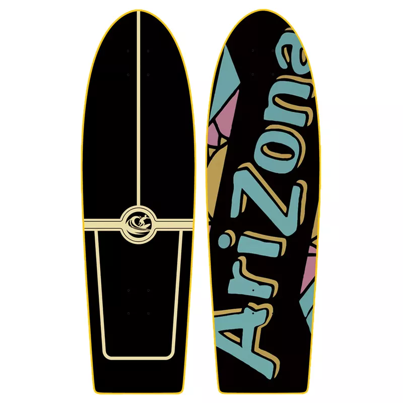 Outdoor double-warped wood deck quad skateboard for kids and adults Featured Image