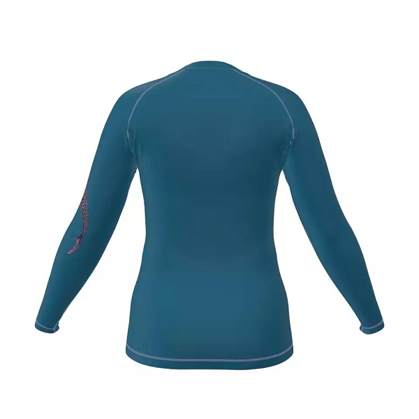 Customized Colors Sun Protection Gym Clothing Long Sleeve Compression Shirt BJJ Rash Guard