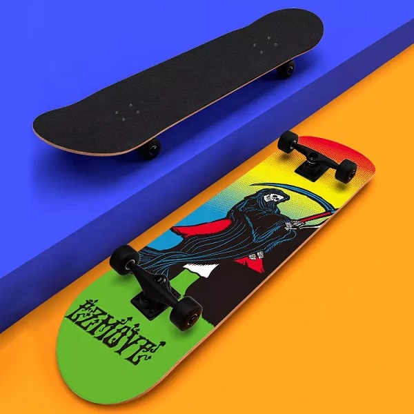 Skateboard Manufacturer 7 Ply Canadian Maple Complete Skate Board Deck Patinetas