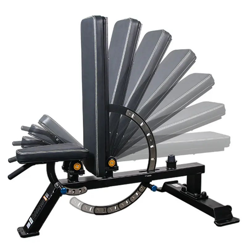 Multifunctional foldable weight lifting dumbbell stool