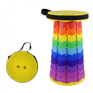 Retractable stool portable stool