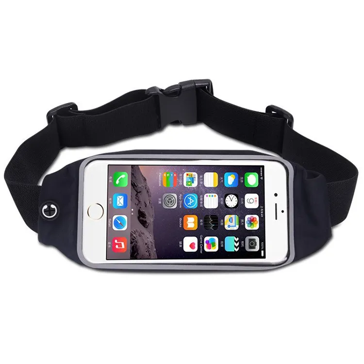 Outdoor sports multi-function belt mobile phone pocket running bag