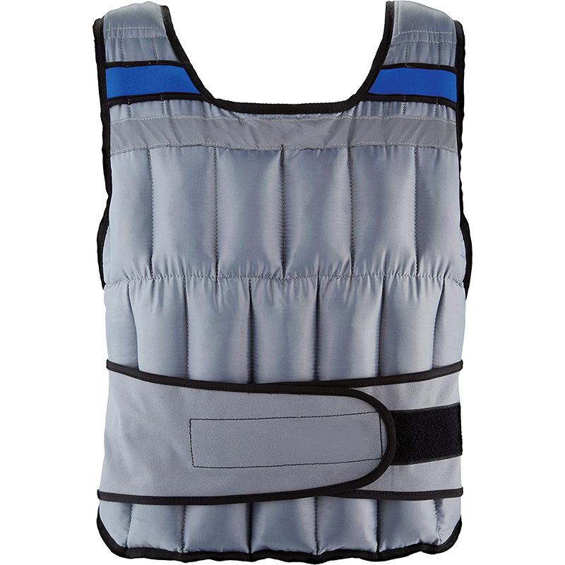 Adjustable weight jacket for running fitness