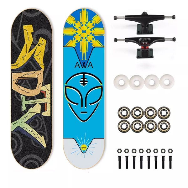 Wholesale Custom Waterproof 33inch OS780 Griptape Skateboard with Skateboard Tool