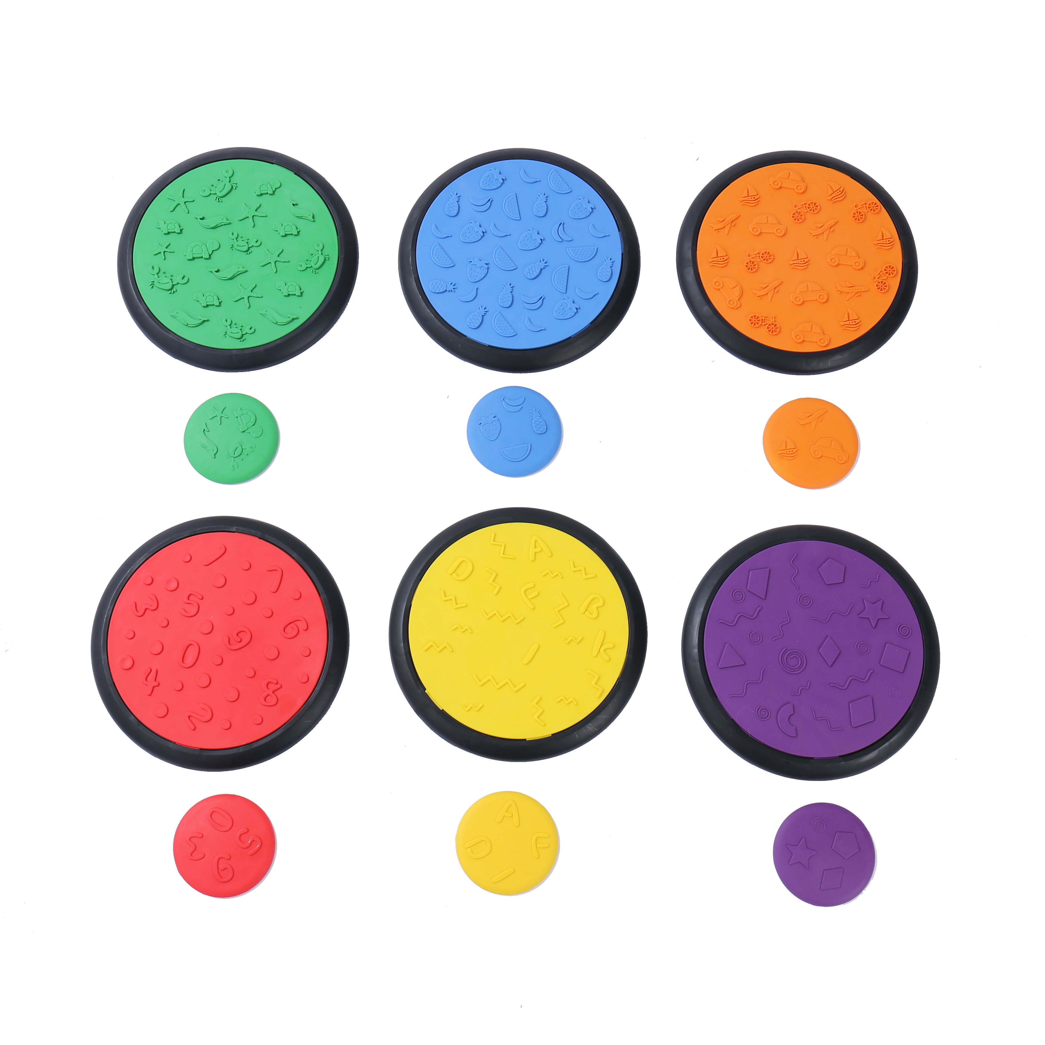 Matching Game Sensory Training Discs Tactile Stimulation for Kids Calming and Stimulating Early Learning Play With Eye Mask