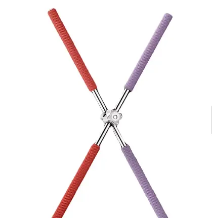 Open Back Cross Body Building Massage Stretching Tool Posture Hunchback Body Yoga Stick Featured Image