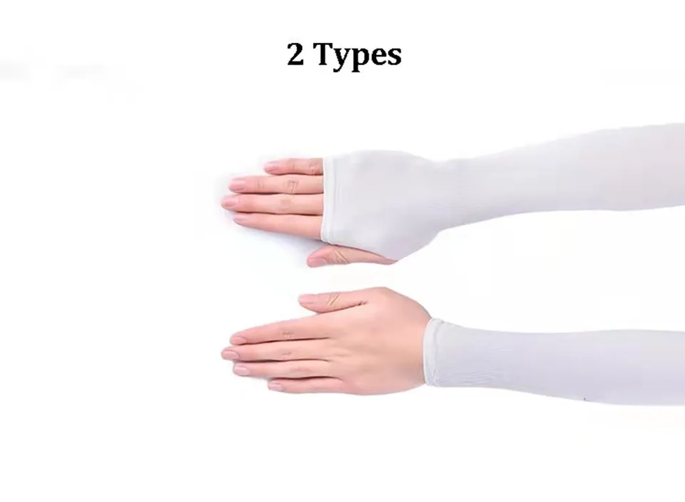 Best Sale In Usa sun protection Arm Sleeves For Chef 100% Polyester Anti-uv Sports Stock ice Cool Arm Sleeve