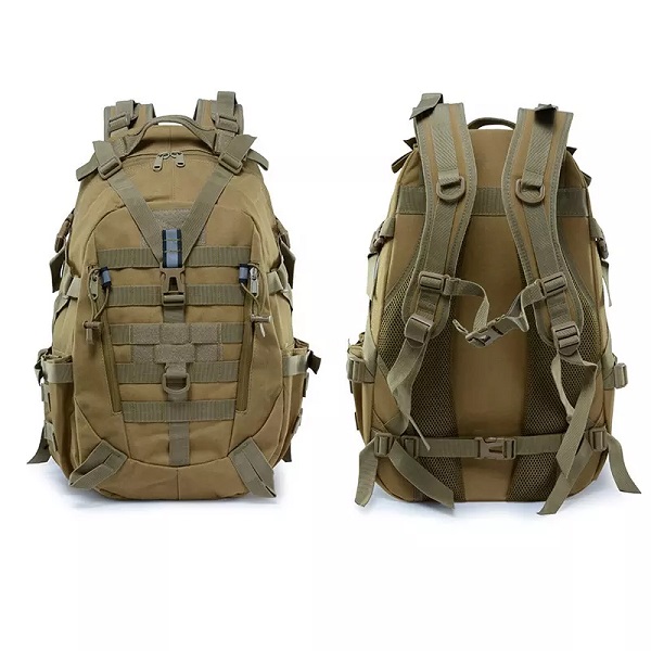 Travel Outdoor Camo Camping Backpack 900D Oxford Hiking Mountain camouflage Backpack Featured Image