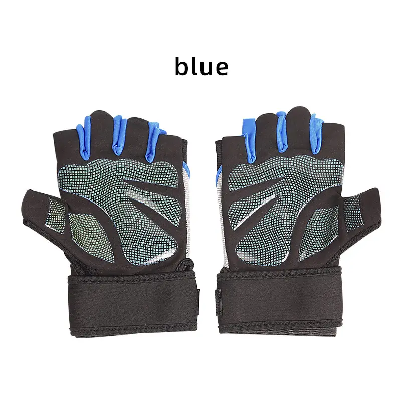 New Sports Half Finger Racing Gloves Summer Neutral Silicone Non-Slip Wear-Resistant Gym Sports Gloves Cycling Glove