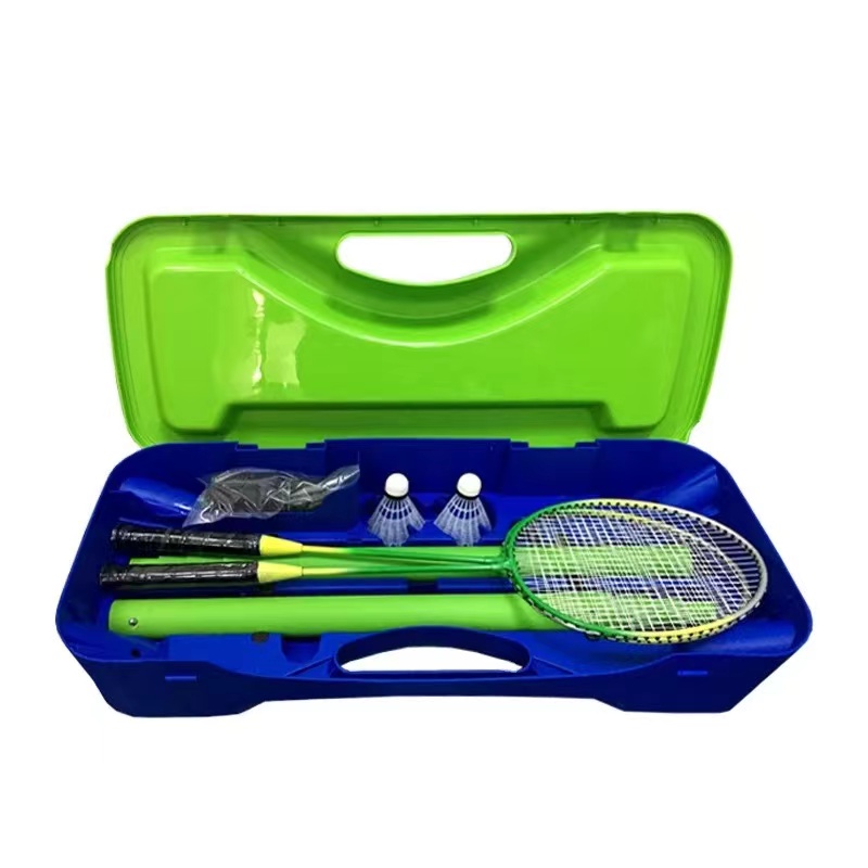 2 in 1 belt net portable badminton set best sell Featured Image