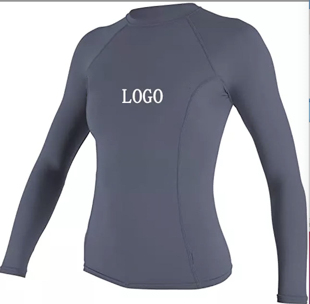 wholesale sublimated long sleeve bjj rash guard top custom logo upf50 long sleeve women’s surfing shirts rash guard