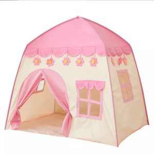 Princess Tent Girls Large Playhouse Kids Castle Play Tent Toy for Children Indoor and Outdoor Games Baby Play Tent