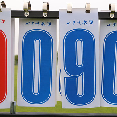 Manual flip Scoreboard folded scoreboard football volleyball and other games flip Scoreboard