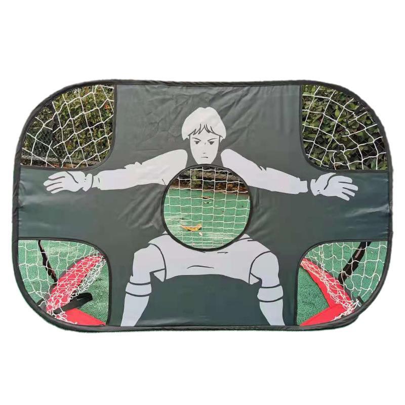 Football net foldable mobile football goal