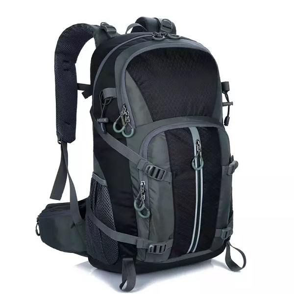 Outdoor hiking backpack 40L men and women travel backpack custom LOGO casual sports backpacks Featured Image