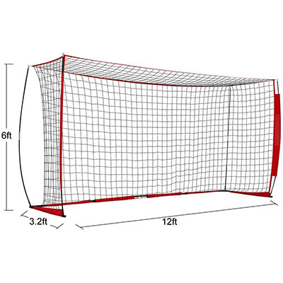 Folding Soccer Goal Set, Football Practice Training Net Soccer Goal, Football Goal Net