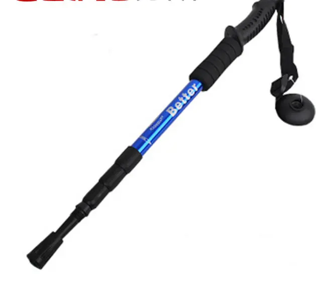 Retractable Trekking Pole Hiking Moutain-Climbing Sticks Oem Walking Stick