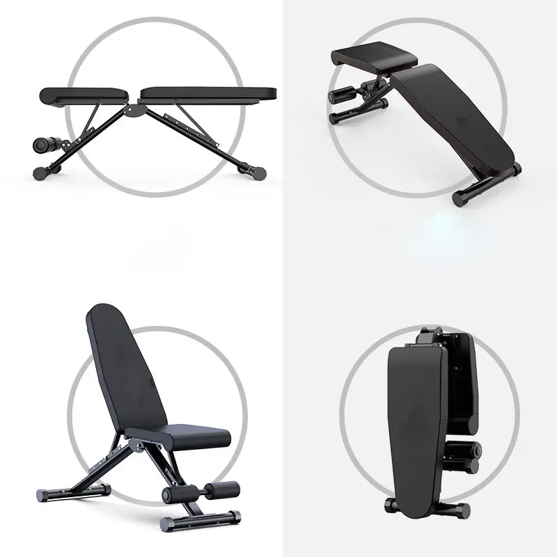 Dumbbell bench sit-up fitness equipment