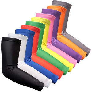 UV Sun Protection Cooling Compression Sports Arm Sleeve Cycling Fishing Cycling Sublimation Blank Arm Sleeves