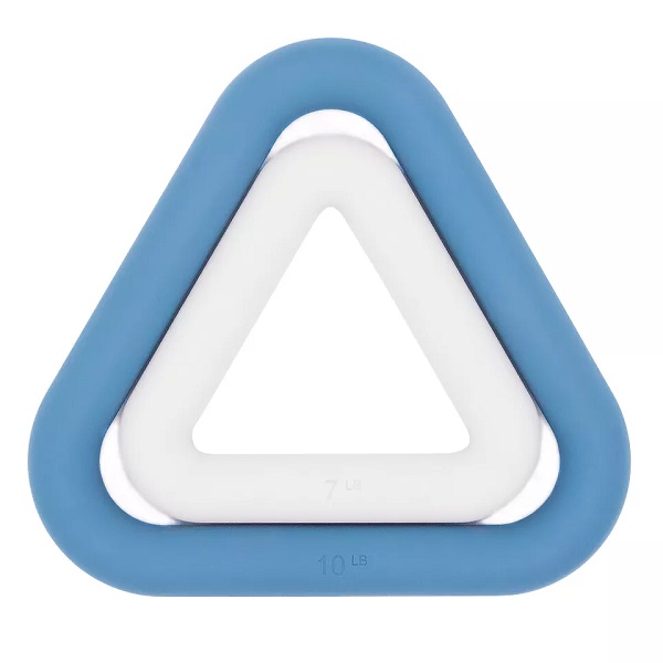 Custom Logo Women Exercise Fitness Sport Ankle Weight Weighted Wrist Bangles Triangle And Stripe Dumbbell