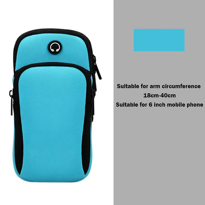 Factory Wholesale Mobile Phone Arm Bag Sports Fitness Outdoor Running Arm Bag Holder Sports Bag On The Arm For The Phone