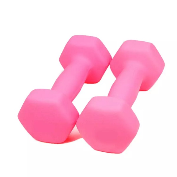 1kg Basics Neoprene Dumbbell Hand Weight/fitness/yoga/best tool for loss your weight/thin arm