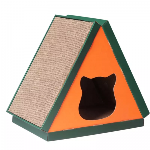 Printed cat scratching board cat house cat cabinet pet supplies