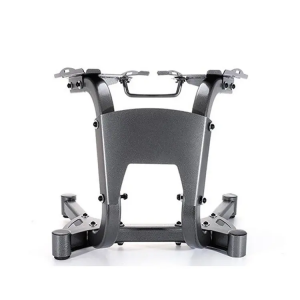 Space-saving weightlifting adjustable dumbbell stand