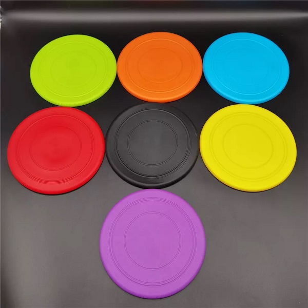 2022 Durable Small Mini Chew Flying Golf Discs TPR Soft Frisbeed Pet Bite Resistant Frisbeed for Training Dogs