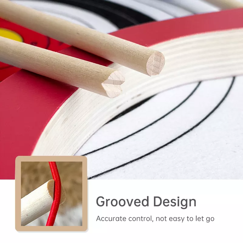 Hunting Children Funny Shooting Archery Sport Kids Outdoor Game Eye Coordination Training Wood Bow And Arrow Set with target