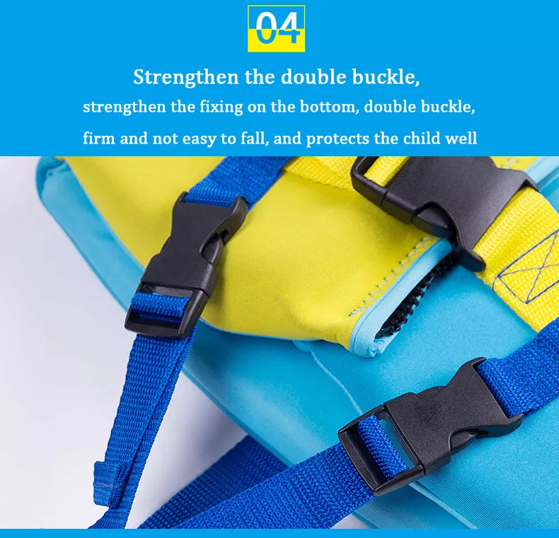 Wholesale Fashionable Learn To Swim Neoprene Kids Children Life Jackets Baby Swimming Buoyancy Vest Floatt Vest