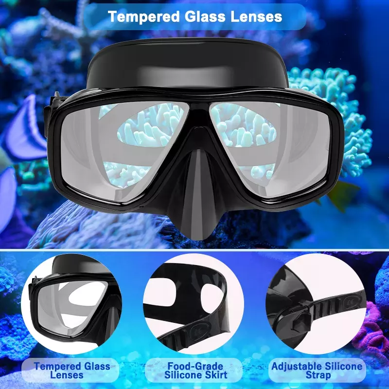Manufacturers custom fashion new high-quality diving goggles