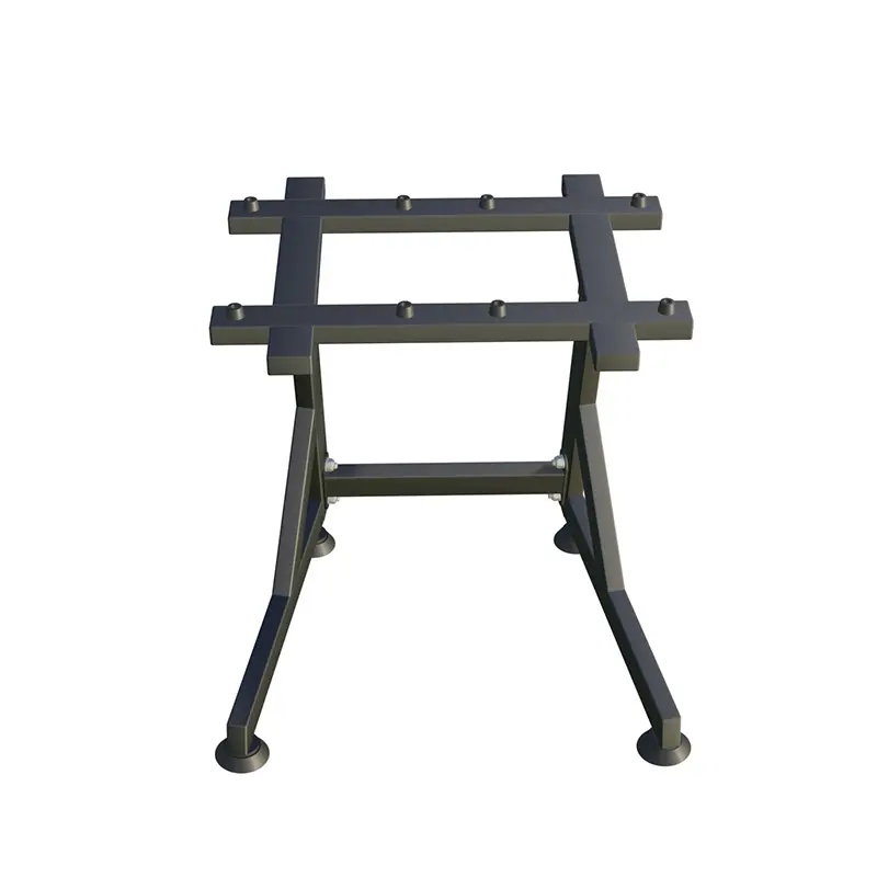 Weight adjustable dumbbell lifting set frame