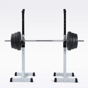 Adjustable dumbbell barbell squat bracket